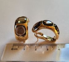 18 Karat 750 Massiv Rose Gold Ohrstecker Mit Steine