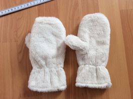 H&M Moufles Chaude Hiver taille 134 / 152, Blanc❄️
