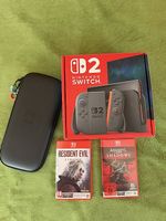 Nintendo Switch 2 Konsole und 2 Games neuwertig 