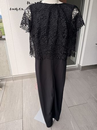 Jumpsuit kurzarm Damen BODYFLIRT schwarz Grösse 42 neu