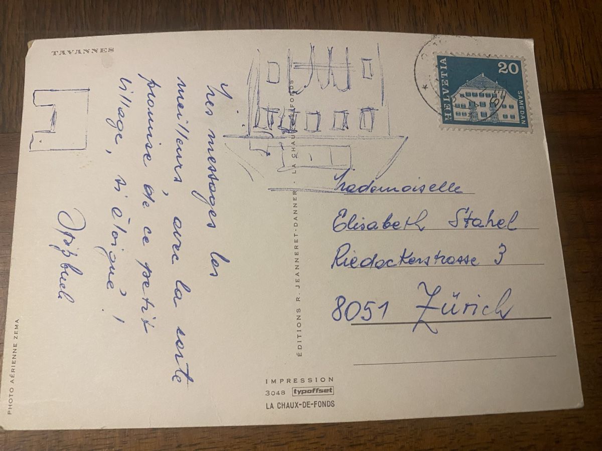 Cartes postales: Alte Ansichtskarte von Tavannes – D'occasion à Baden par swiss-alps 1