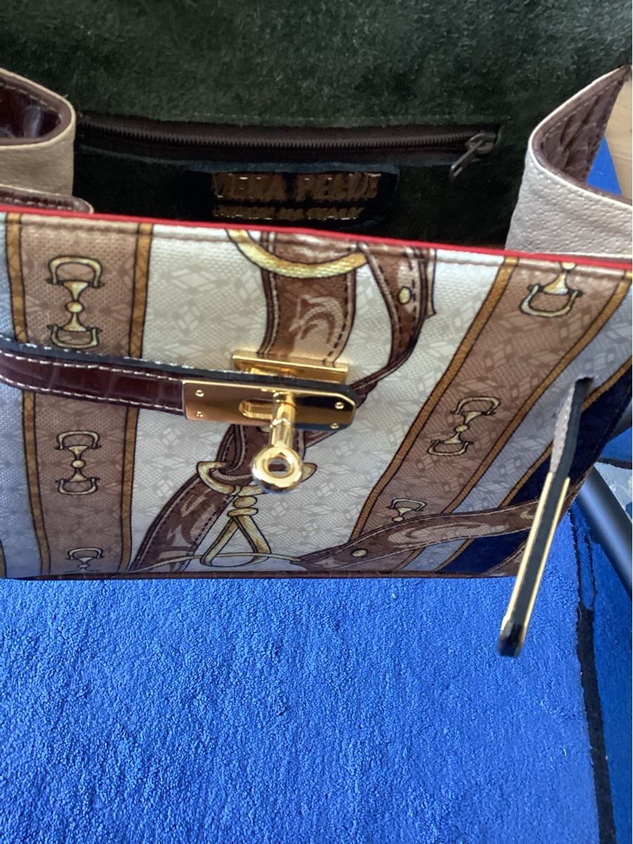Borse da donna: Sac, beige et bleu marin – Nuovo (secondo la descrizione) da Le Landeron venduto da ArianeNi 2