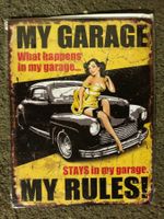 My garage my rules hot rod pin up oldtimer classic