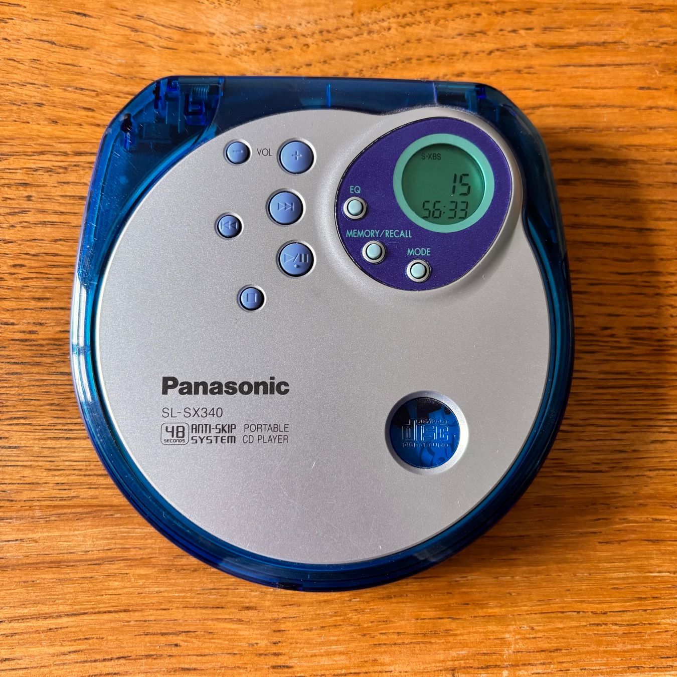 Tragbarer Mediaplayer: Panasonic SL-SX340 Portable CD Player – Gebraucht aus Würenlingen von Patschua