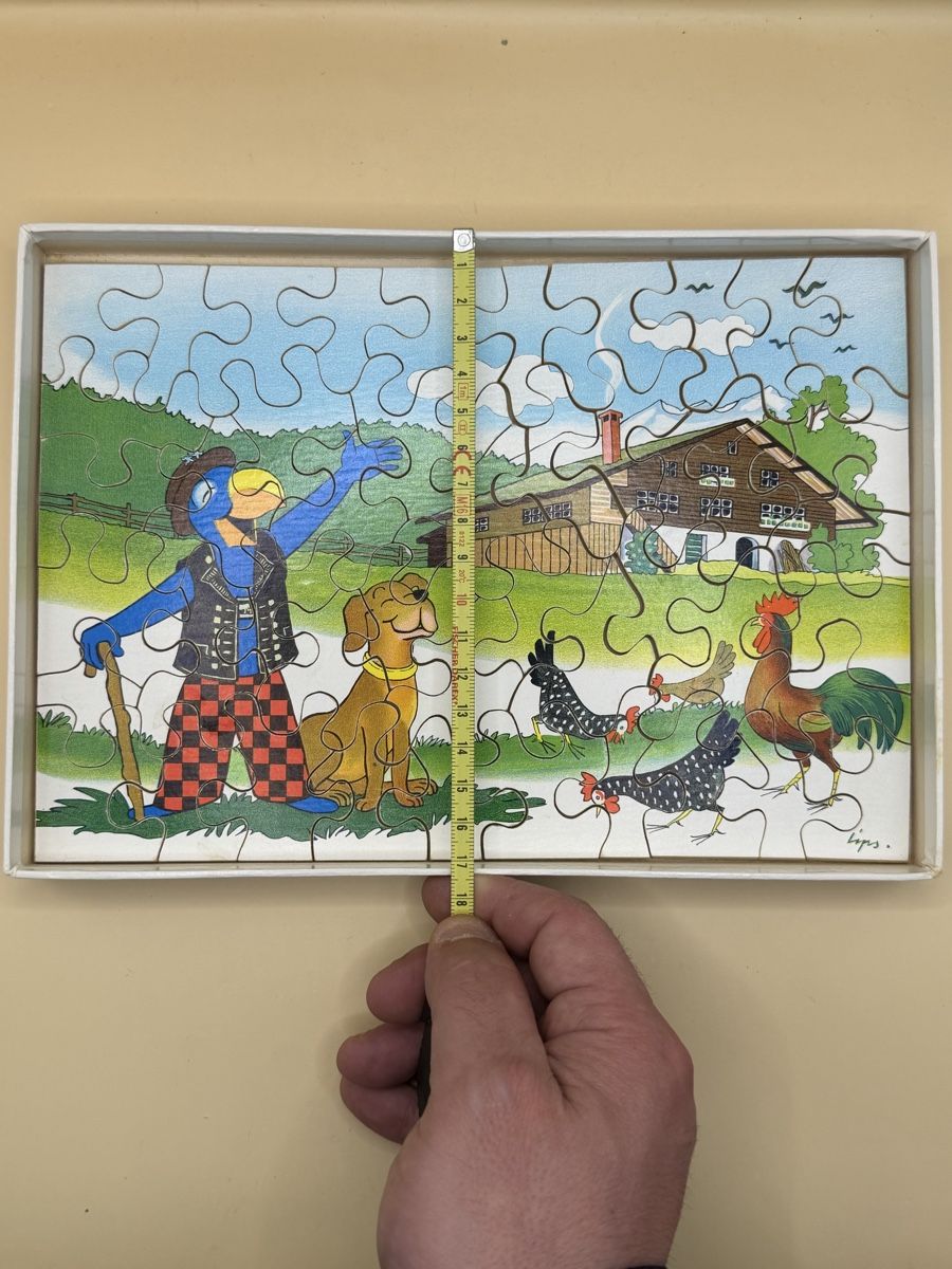 Penelope Puzzle: Penelope Holz Puzzle von GLOBI Vintage – Usato da Genève venduto da sho_67qj 6