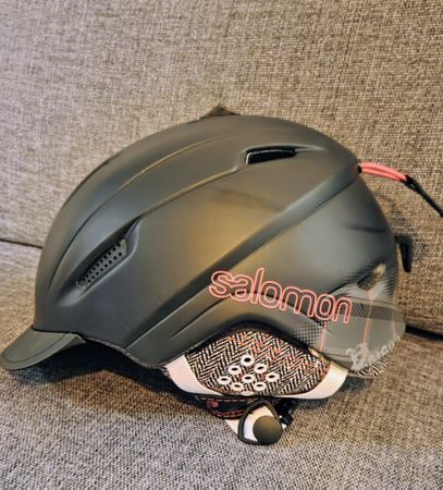 Casque de ski Salomon Poison Matt Black, taille M