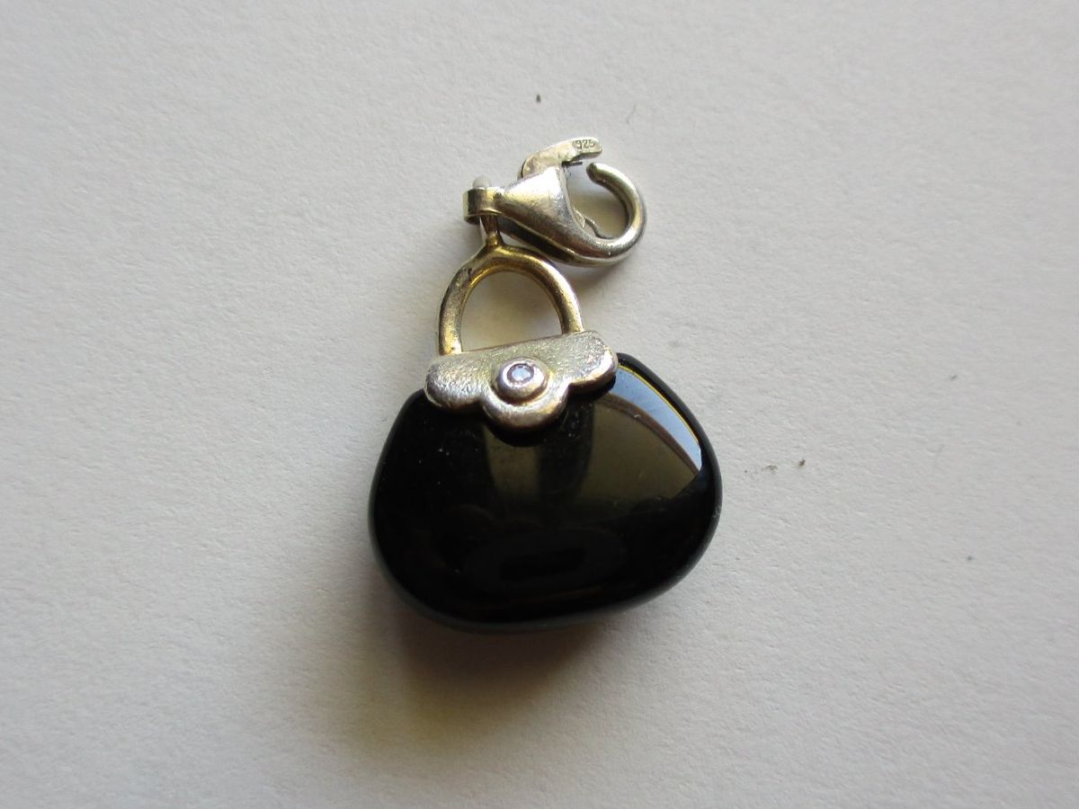 Ciondoli: Charm's Thomas Sabo sac noir argent 925 – Usato da La Sarraz venduto da vic_v6kz 1