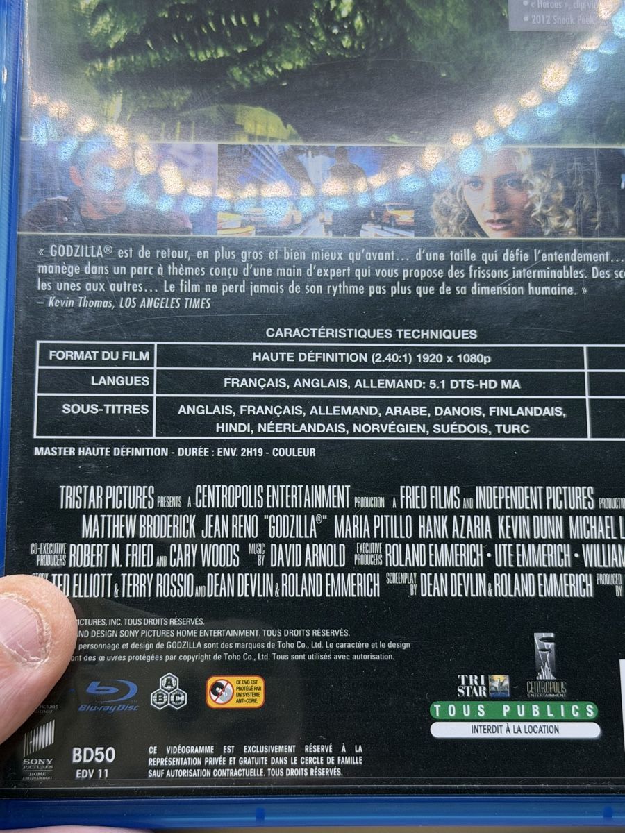Alle DVDs: Blu-ray Godzilla – Gebraucht aus Genève von sho_67qj 2