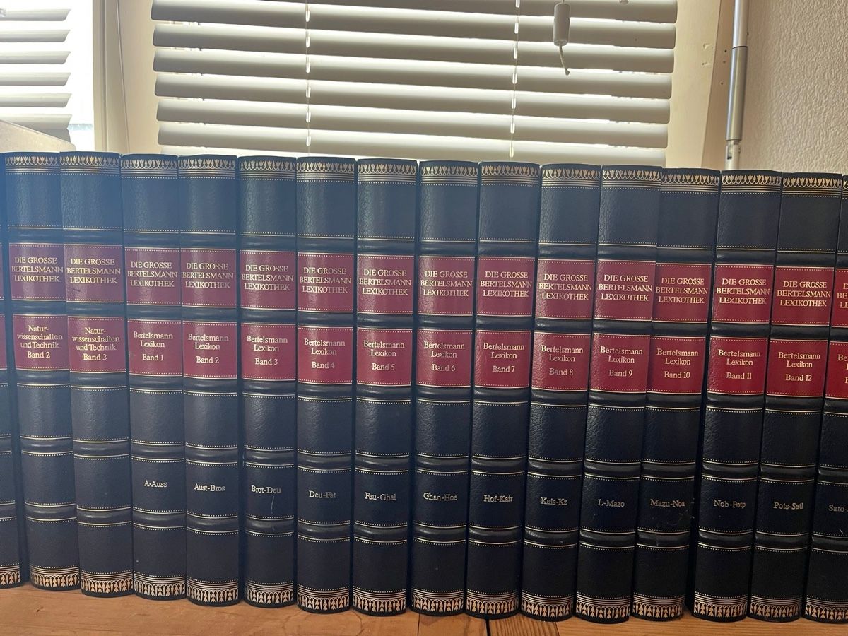 Libri: Die grosse Bertelsmann Lexikothek: Vollständige Sammlung – Nuovo (secondo la descrizione) da Dietikon venduto da c.froehlich 3