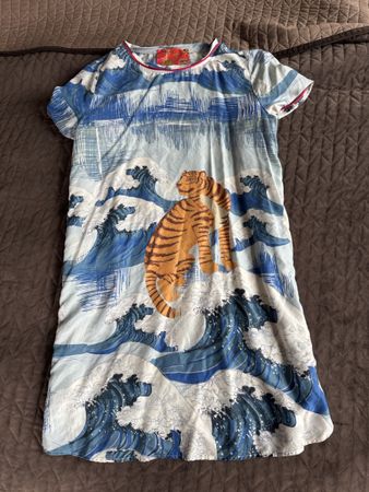 Seidenkleid Tiger S/M Annie Carlsson Designer
