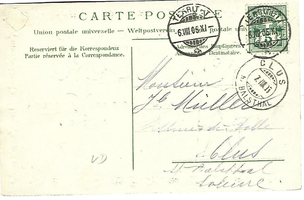 Cartoline postali: Fete des Vignerons A Vevey Präge – Usato da Wetzikon ZH venduto da Brulu100 1