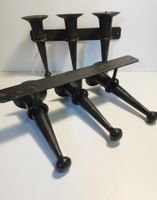 Kerzenhalter Wandkerzenleuchter 3er - 2x Eisen   20 cm hoch