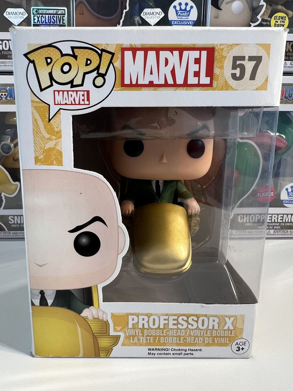 Funko Statuette: Funko POP! Marvel X-Men Professor X – Nuovo e nell'imballaggio originale da Le Mouret venduto da perfectbijou