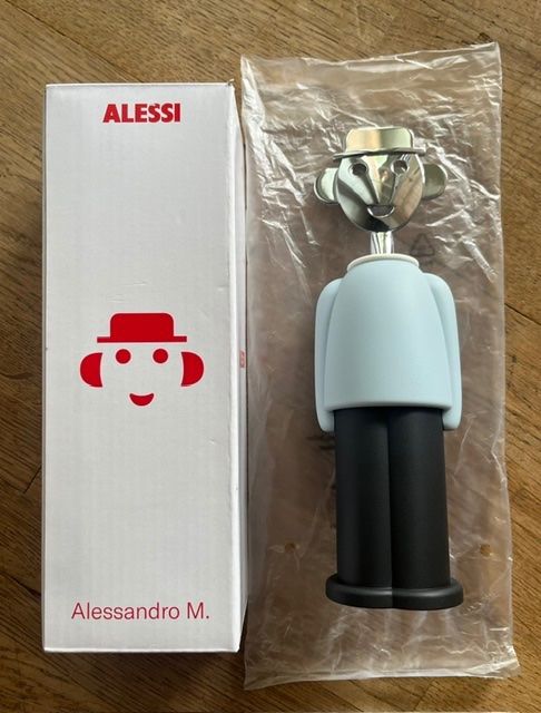 Alessi Flaschenöffner & -verschlüsse: Witziger Korkenzieher Alessi (NEU!) – Neu und originalverpackt aus Steinmaur von Dyleila