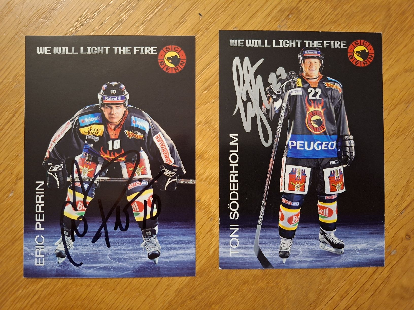 Autografi: SCB Autogrammkarten original – Usato da Thun venduto da wuschu