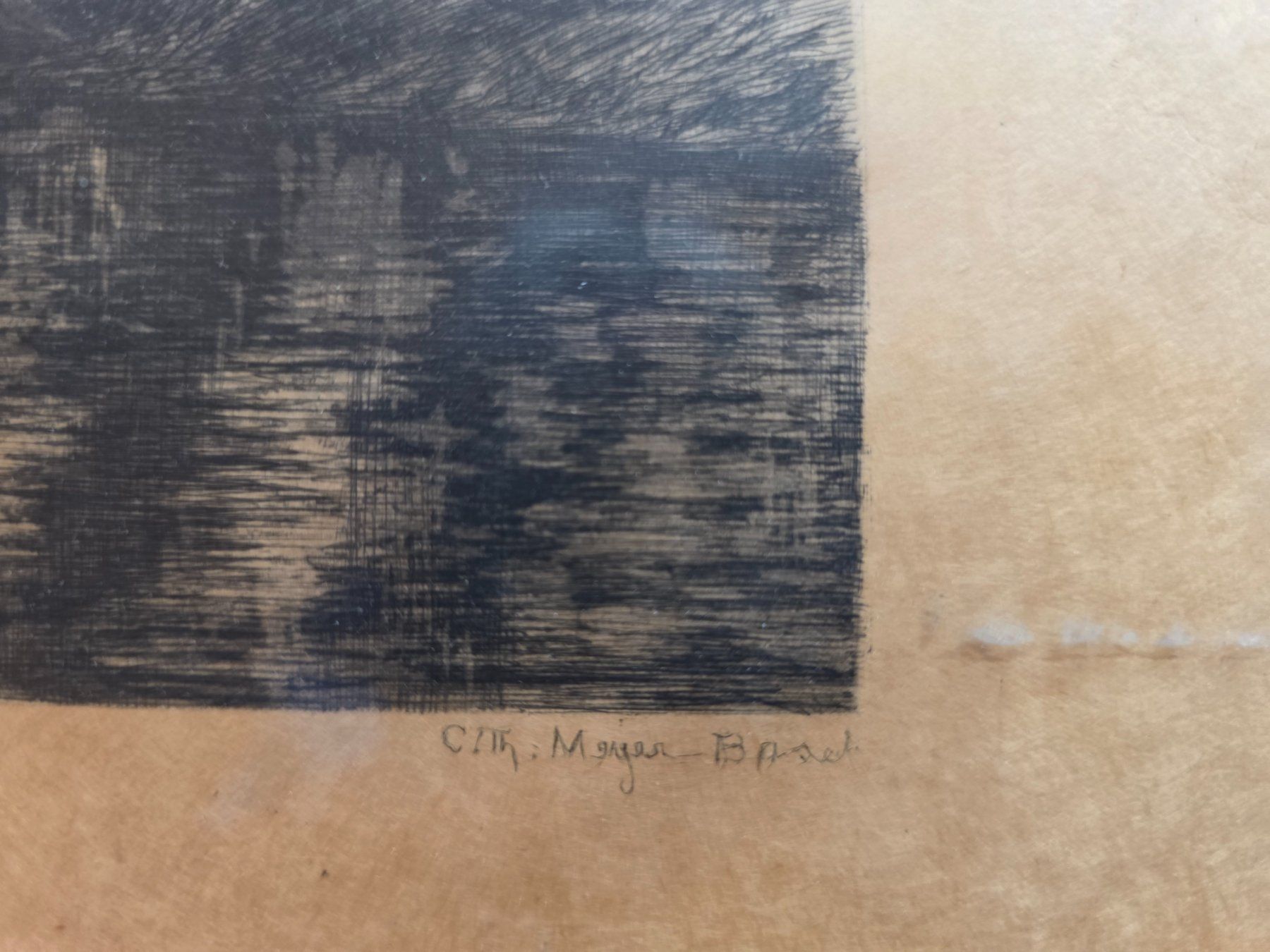 Foto & Immagini: Bild . signiert  Basel 27 cm x 33 cm – Usato da Walterswil BE venduto da Lonitti 2