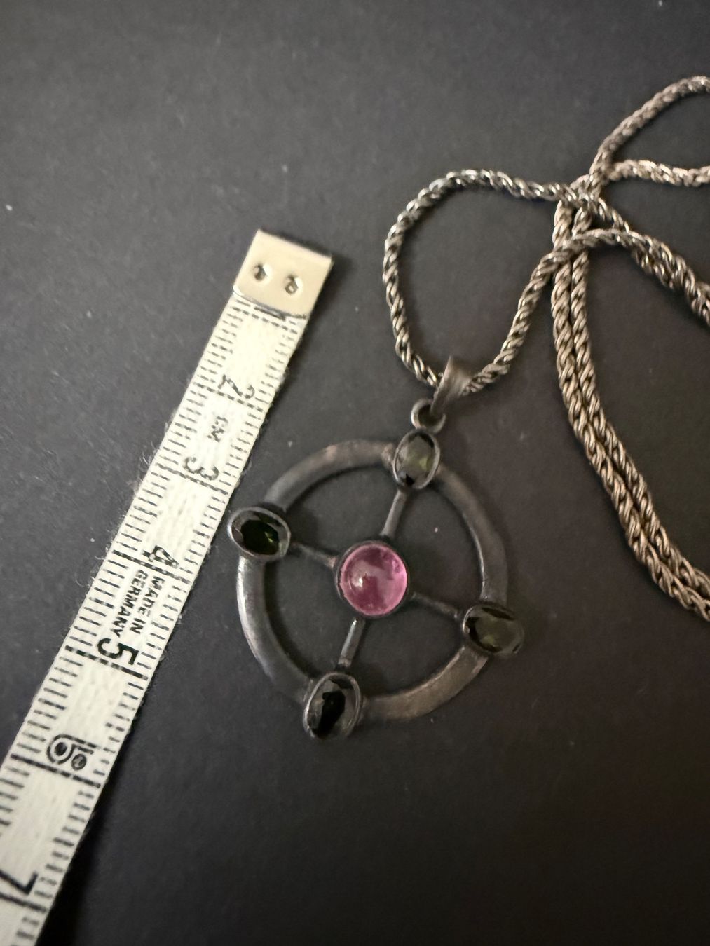 Catenine: Silber Kette mit Anhänger 800 – Usato da Spiegel b. Bern venduto da Rogger72 6