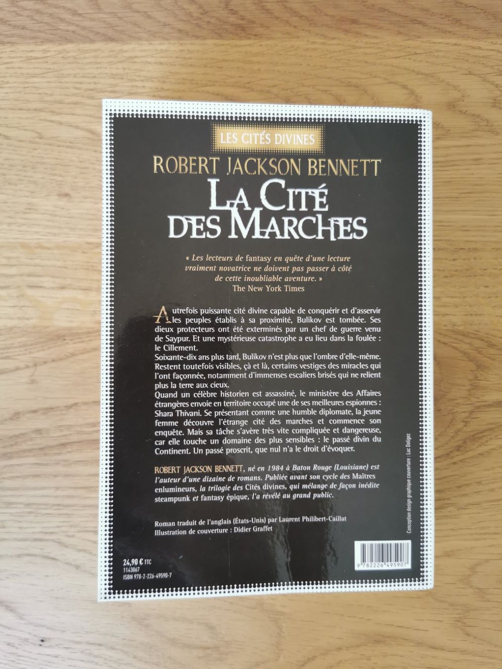 Libri: La Cité des Marches #1 - Robert Jackson Bennett – Usato da Veytaux venduto da lelivreouvert 2