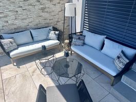 Gartenlounge 3-Teilig sehr guter Zustand