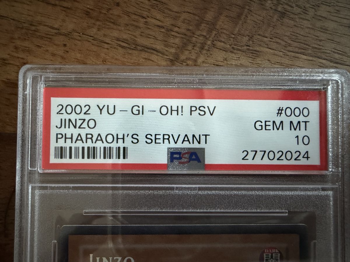 Yugioh Carte collezionabili: Yu-Gi-Oh! Jinzo Pharaoh's Servant PSA 10 GEM MINT – Usato da Zürich venduto da cENS0R 6