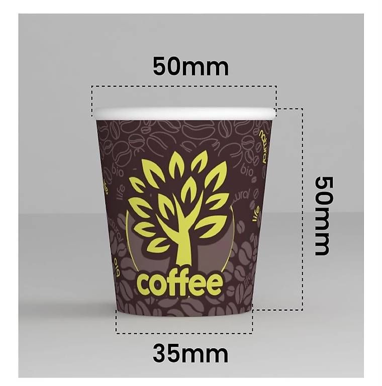 Tazze: 150 Kaffee / Espresso-Becher aus Papier, 65 ml- Einweg – Usato da Fällanden venduto da fai_n5tr 1