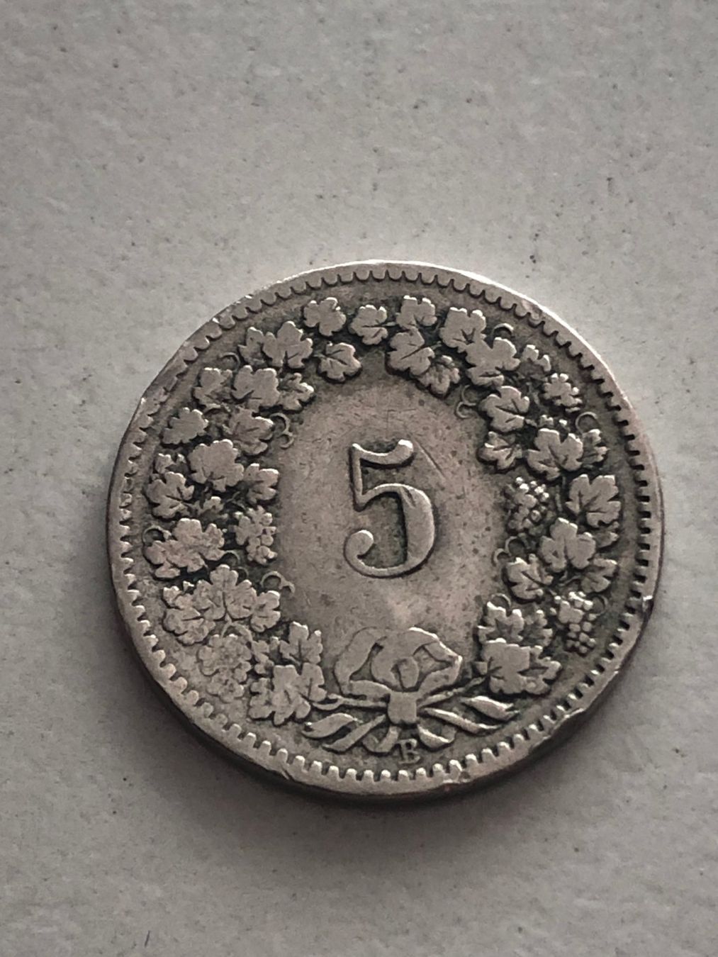 Toutes les monnaies: Abart ?? 5 Rp. 1909 – D'occasion à Schötz par Odpa 1