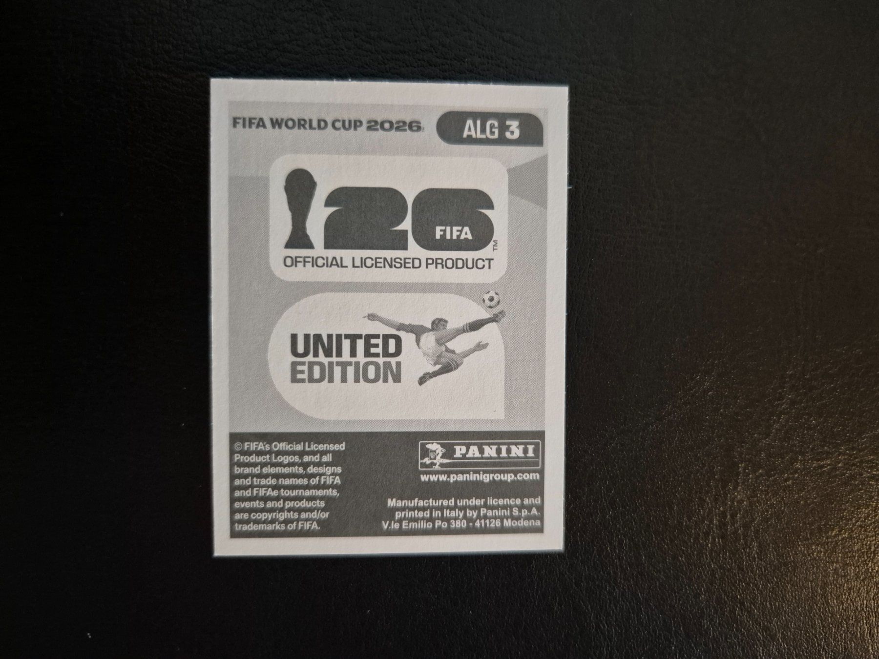 Panini Sammelbilder & Trading cards: Panini WM 26 ALG 3 – Neu (gemäss Beschreibung) aus Rorschacherberg von AJ3108 1