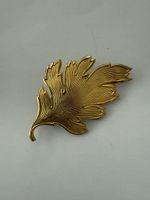 Modeschmuck Brosche Blatt