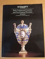 Sotheby's Zürih Katalogs Keramik & Porzellan 1992, Nov,