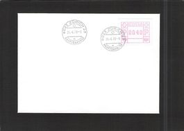 FDC Nr. 2 Automatenmarken 26.6.78 , Kat. 50.-