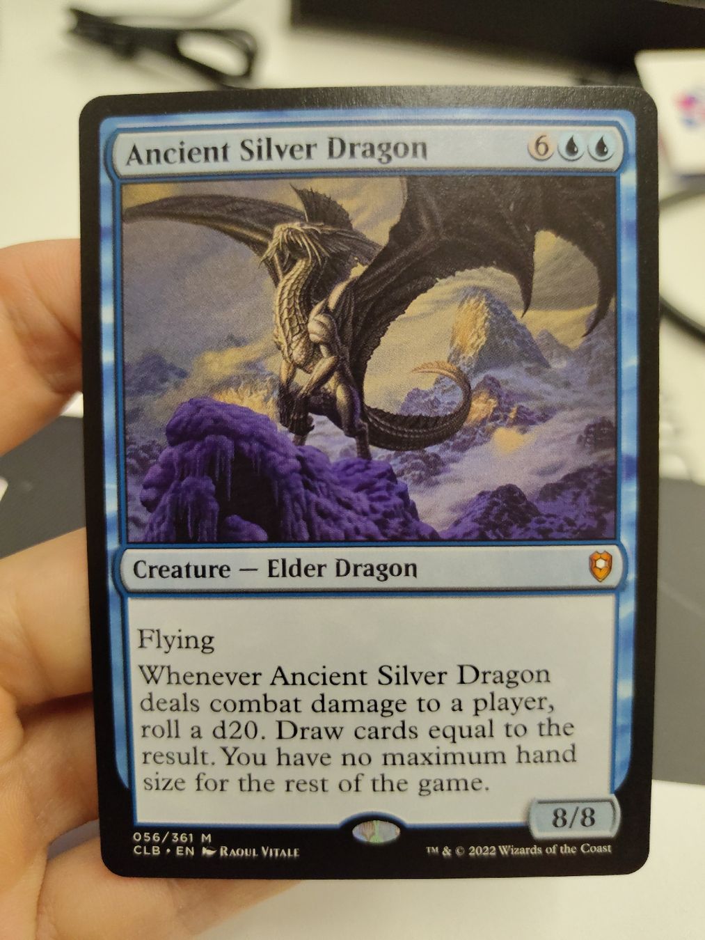 Magic The Gathering Sammelbilder & Trading cards: Magic The Gathering Ancient Silver Dragon – Neu (gemäss Beschreibung) aus Obergerlafingen von kingslayer4 1
