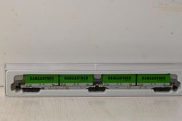 Doppeltragewagen Hanggartner Hobbytrain Spur N mit OVP