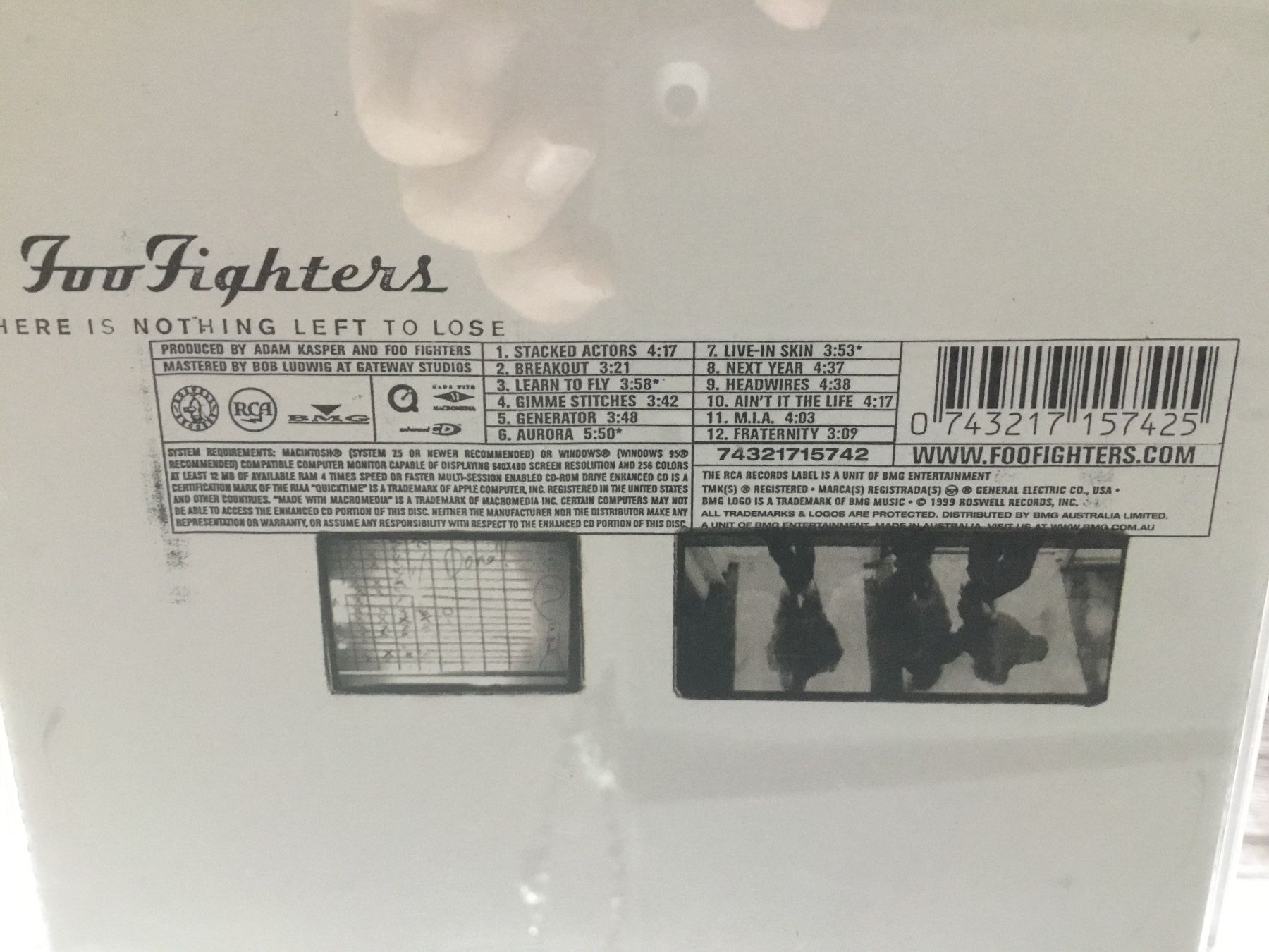 CD: Foo Fighters CD There Is Nothing Left To Lose  o – Usato da Thierachern venduto da sweden08 1