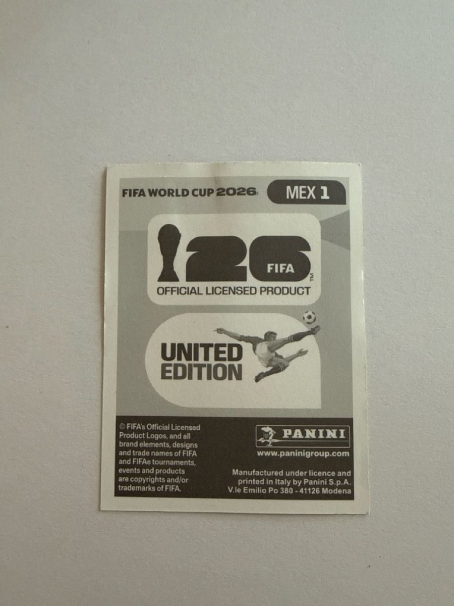 Panini Sammelbilder & Trading cards: MEX1 Panini FIFA World Cup 2026 – Neu (gemäss Beschreibung) aus Muotathal von sin_pdj6 1