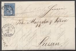 ZÜRICH, 18.JUNI 1866   Faltbrief