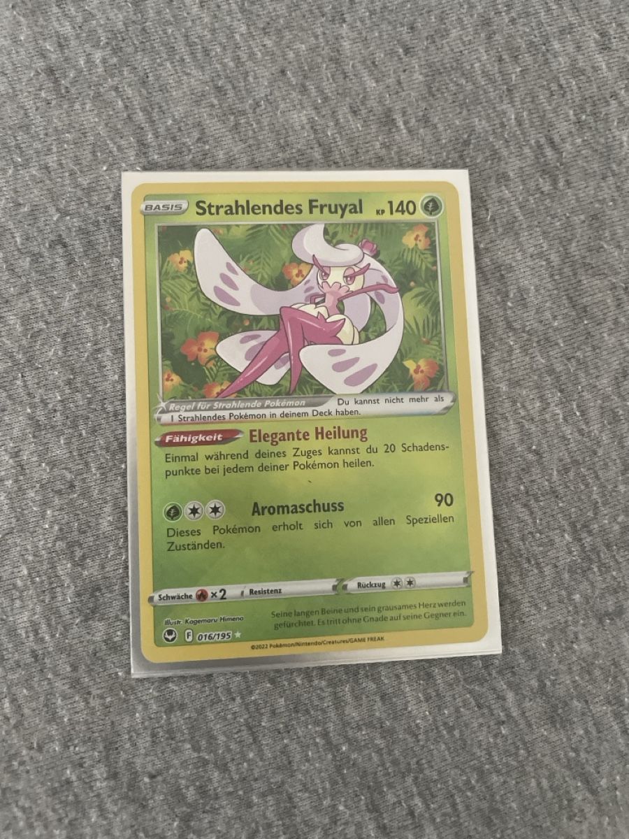 Pokémon Carte collezionabili: Strahlendes Fruyal Silberne Sturmwinde – Nuovo (secondo la descrizione) da Flawil venduto da Duft-Alchemist