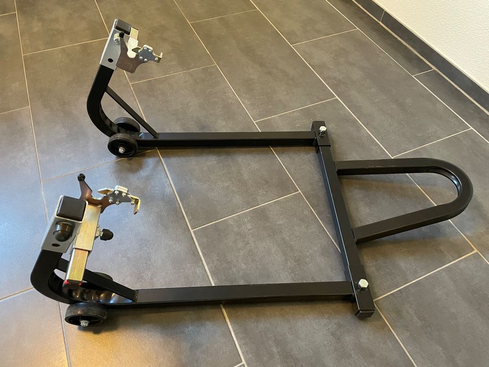 RWSTV Motorradständer Hinterrad | 450kg Traglast | Verstellbar