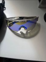 blizz Velo Sportbrille uv schutz transparent blau