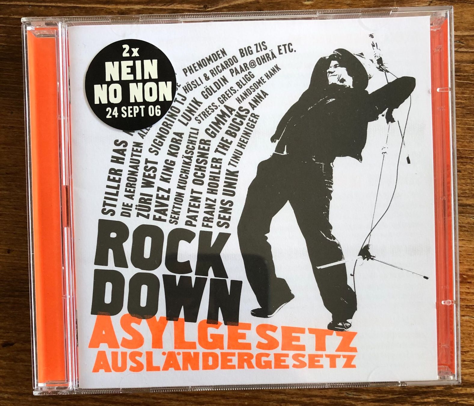 CD: VA - Rock Down Asylgesetz/Ausländergesetz 2CD – Usato da Luzern venduto da Schlafenicht00