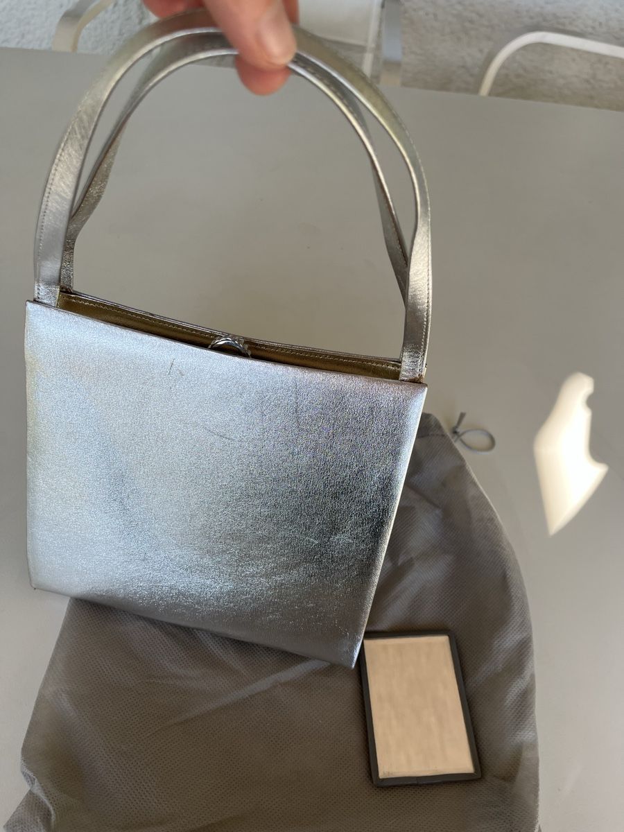 Borse da donna: Elegante silberfarbene Handtasche – Usato da Adetswil venduto da dp9 5