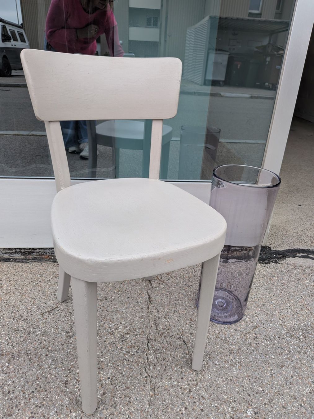 Sonstige Büroeinrichtungen: Grosse Vase oder Schirmständer lila Glas – Gebraucht aus Emmen von magelan 4
