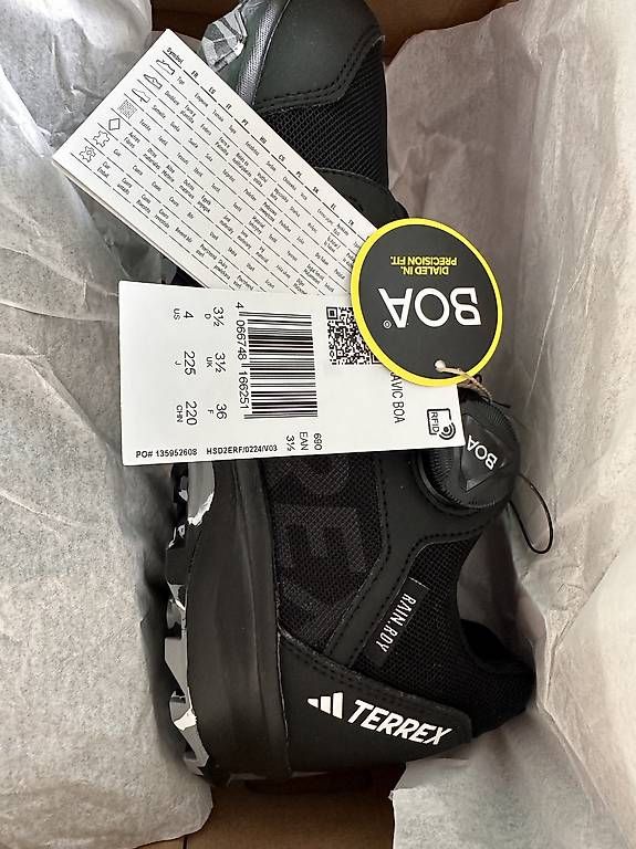 Adidas Scarpe per ragazzi: adidas Performance AGRAVIC BOA RAIN.RDY TRAIL Grösse 36 – Usato da Oberkirch LU venduto da Camillla