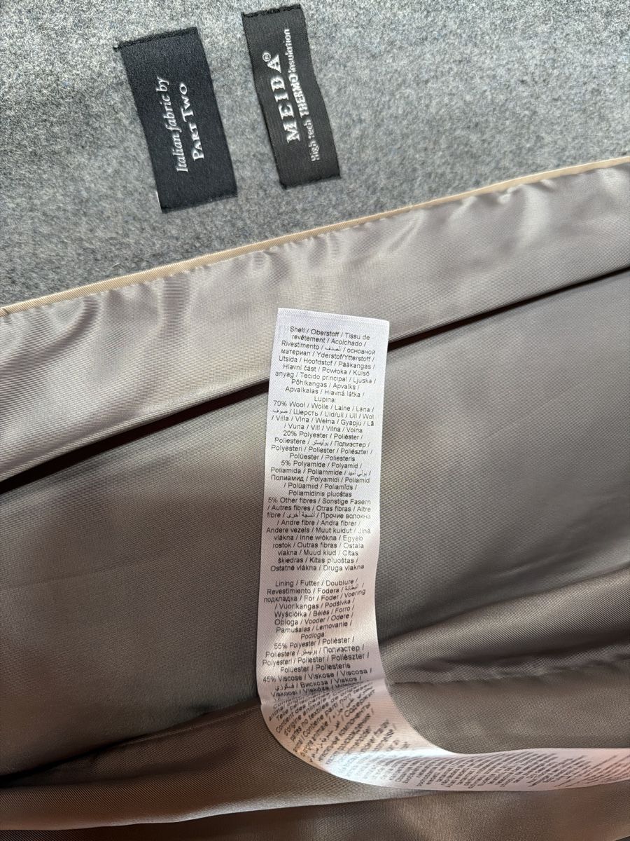 Mäntel: Coat Part Two - grey size 40 Italian fabric – Gebraucht aus Pfäffikon SZ von sophia.koch 3