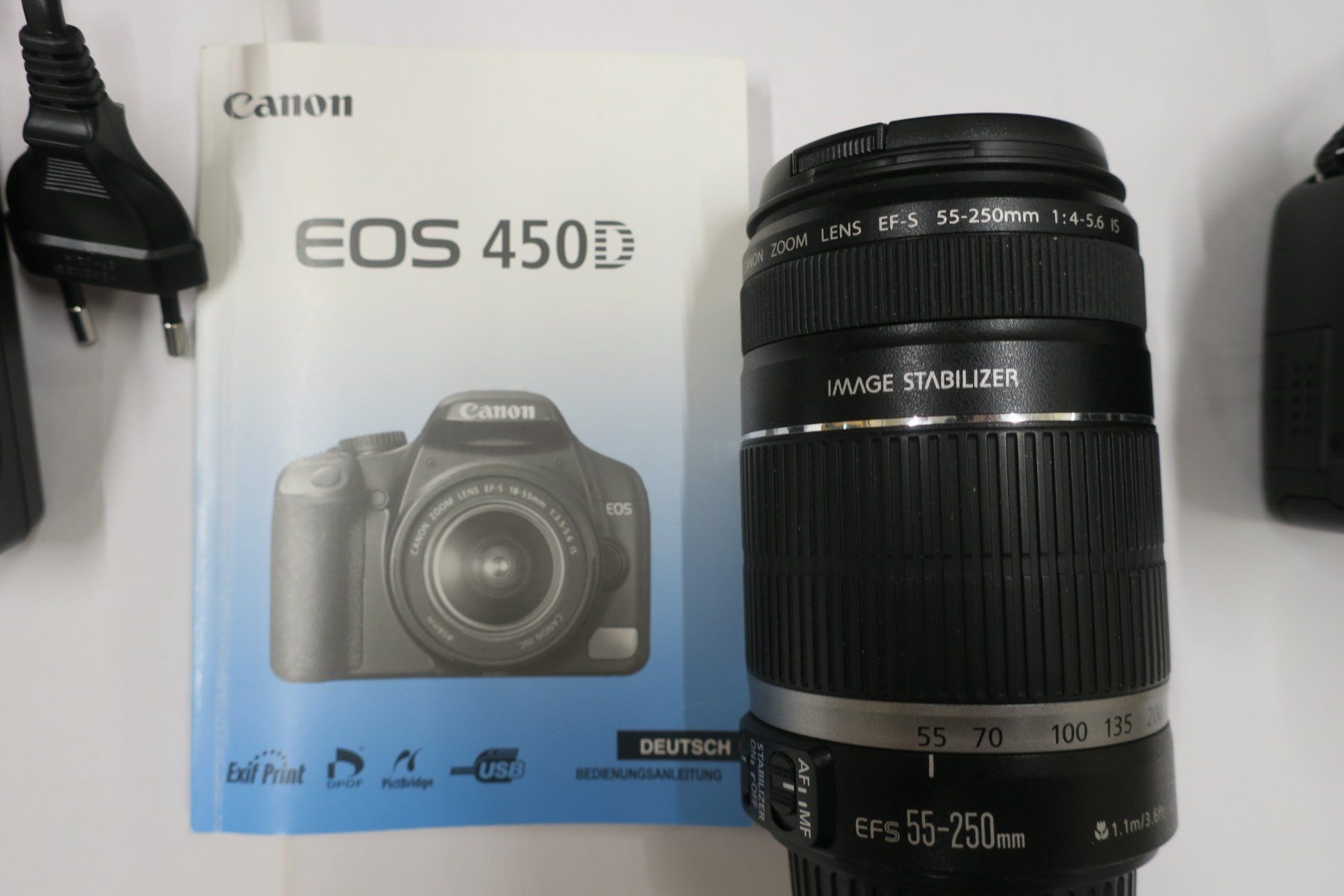 Canon Kamera: Kamara EOS 450D & Ausrüstung – Gebraucht aus Altnau von Nordseesicht 2