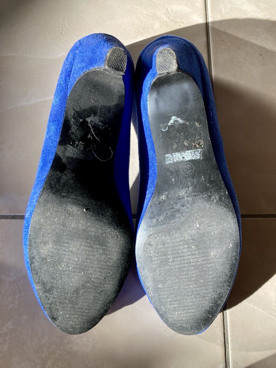 Cube Scarpe da donna: Cube Damen Pumps, Gr. 37, blau – Usato da Vinelz venduto da Viewfinder84 5