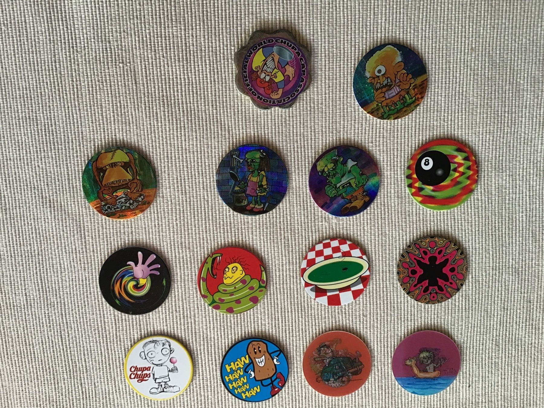 Spiele: Original Chupa Chups Pogs / Caps, Vintage – Neu (gemäss Beschreibung) aus Rüti ZH von Wernika1
