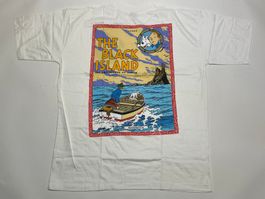 Vintage 90s T-Shirt Tintin double Print New Under Blister XL