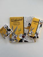 Cartoon Looney Junction Set, Memory Spiel, Stifte, Malbuch