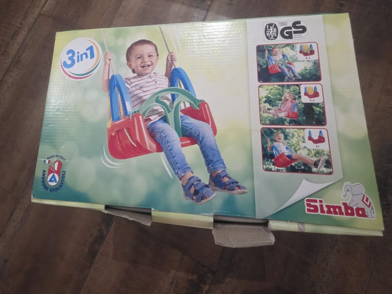 Altre altalene da giardino: SIMBA 3-in-1 Schaukel – Nuovo e nell'imballaggio originale da Uttwil venduto da Morfeus106 2