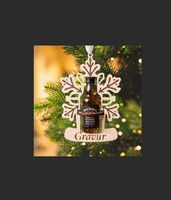 Weihnachten, Geschenk, Flasche
